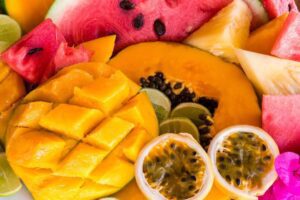 Tropical Fruit at Zanzibar Queen Hotel with World Adventure Tours